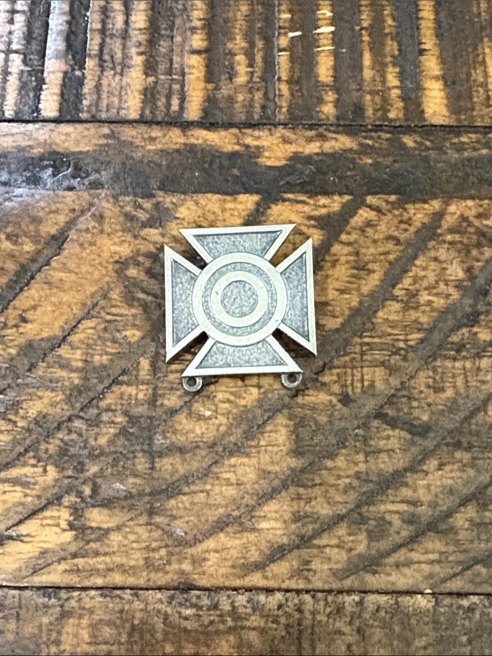 N.S. Meyer Sterling Maltese Cross Brooch - Silver